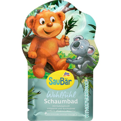 SauBar Піна для ванни для діток Wohlfuhl 40ml SauBar Піна для ванни для діток Wohlfuhl 40ml
