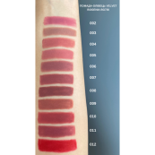 Помада-олівець водостійка для губ Bogenia Velvet Waterproof Matte BG730, 003 Brown Melon Бежева. Зображення №2 Помада-олівець водостійка для губ Bogenia Velvet Waterproof Matte BG730, 003 Brown Melon Бежева. Зображення №2