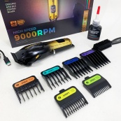 Акумуляторна машинка для стрижки VGR V-026 GOLD. Колір: золотий. Зображення №3