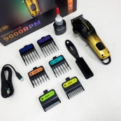 Акумуляторна машинка для стрижки VGR V-026 GOLD. Колір: золотий. Зображення №5