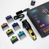 Акумуляторна машинка для стрижки VGR V-026 GOLD. Колір: золотий. Зображення №7