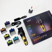 Акумуляторна машинка для стрижки VGR V-026 GOLD. Колір: золотий. Зображення №8