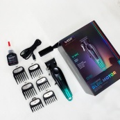 Акумуляторна машинка для стрижки VGR V-662 Колір: зелений. Зображення №9