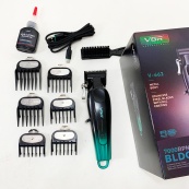 Акумуляторна машинка для стрижки VGR V-662 Колір: зелений. Зображення №11