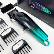 Акумуляторна машинка для стрижки VGR V-662 Колір: зелений. Зображення №13