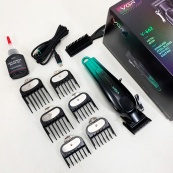 Акумуляторна машинка для стрижки VGR V-662 Колір: зелений. Зображення №14