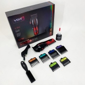 Аккумуляторная машинка для стрижки VGR V-026 RED. Цвет: красный. Изображение №15