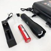 Тактичний Ліхтар Bailong BL-1831 T6 Police, надпотужний ліхтарик, ліхтарик із зарядкою від мережі. Зображення №6