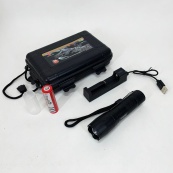 Тактичний Ліхтар Bailong BL-1831 T6 Police, надпотужний ліхтарик, ліхтарик із зарядкою від мережі. Зображення №11