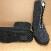 Женские сапоги 38р 24см, меховые высокие утепленные, бурки войлочные женские для дома. Изображение №11