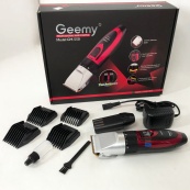 Професійна машинка для стрижки волосся GEMEI GM-550 з двома акумуляторами, Бритва триммер для бороди. Зображення №12