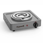 Плита настільна електрична ViLgrand VHP161D Gray. Зображення №2