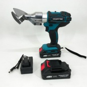 Ножиці акумуляторні по металу в кейсі Krafftec DJS130R, 2 акб 36V/5AP. Зображення №2