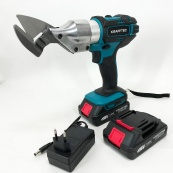 Ножиці акумуляторні по металу в кейсі Krafftec DJS130R, 2 акб 36V/5AP. Зображення №4