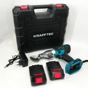Ножиці акумуляторні по металу в кейсі Krafftec DJS130R, 2 акб 36V/5AP. Зображення №17