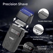 Електробритва VGR V-640S подвійна сітка 9000 RPM. Зображення №2