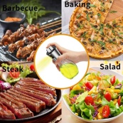 Розпилювач дозатор для олії та оцту Benson Big 200 мл, диспенсер для оцту, розприскувач для олії. Зображення №3