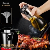 Розпилювач дозатор для олії та оцту Benson Big 200 мл, диспенсер для оцту, розприскувач для олії. Зображення №13