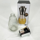 Розпилювач дозатор для олії та оцту Benson Big 200 мл, диспенсер для оцту, розприскувач для олії. Зображення №22