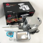 Професійна м'ясорубка DOMOTEC MS-2021S із нержавіючої сталі 3000 Вт, м'ясорубка електрична метал. Зображення №13