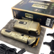 Провідний професійний набір машинка для стрижки та шейвер VGR V-649, Чоловічий акумуляторний тример. Зображення №14