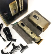 Провідний професійний набір машинка для стрижки та шейвер VGR V-649, Чоловічий акумуляторний тример. Зображення №18