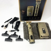 Провідний професійний набір машинка для стрижки та шейвер VGR V-649, Чоловічий акумуляторний тример. Зображення №24