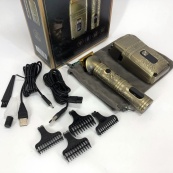 Провідний професійний набір машинка для стрижки та шейвер VGR V-649, Чоловічий акумуляторний тример. Зображення №25