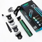 Машинка для стрижки акумуляторна VGR V-186 триммер для волосся та бороди. Зображення №2