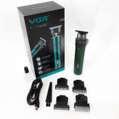 Машинка для стрижки акумуляторна VGR V-186 триммер для волосся та бороди. Зображення №12