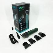 Машинка для стрижки акумуляторна VGR V-186 триммер для волосся та бороди. Зображення №16