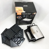 Вафельница бутербродница сендвичница гриль электрическая 8 в 1 RAF R.551 850W Мультипекарь со 8 формами. Изображение №19