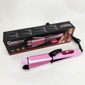 Щипці випрямляч мультистайлер 3 в 1 GEMEI GM-2966 t200. Зображення №5