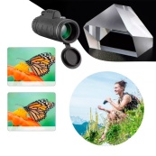 Монокуляр UN-3012 40X60 надпотужний легкий компактний з подвійним фокусуванням. Зображення №6