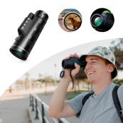 Монокуляр UN-3012 40X60 надпотужний легкий компактний з подвійним фокусуванням. Зображення №7