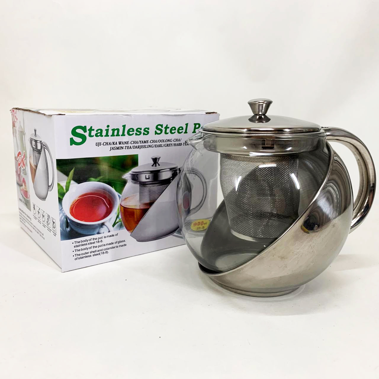 Заварник UNIQUE UN-1163 0,90 л, Ексклюзивні чайники для заварювання, Стильний чайник для заварки Заварник UNIQUE UN-1163 0,90 л, Ексклюзивні чайники для заварювання, Стильний чайник для заварки