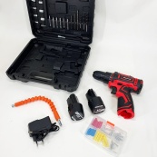 Аккумуляторный шуруповерт с насадками KRAFFTEC 24V. Изображение №7