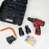 Аккумуляторный шуруповерт с насадками KRAFFTEC 24V. Изображение №8