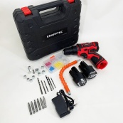 Аккумуляторный шуруповерт с насадками KRAFFTEC 24V. Изображение №9