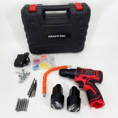 Аккумуляторный шуруповерт с насадками KRAFFTEC 24V. Изображение №12