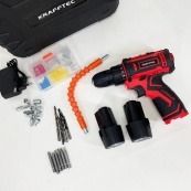Аккумуляторный шуруповерт с насадками KRAFFTEC 24V. Изображение №14