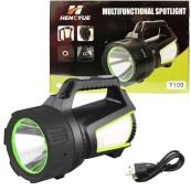 Ліхтар кемпінг переносний T100A-10W+2COB з бічними LED white/red/blue, Акумуляторна лампа для кемпінгу. Зображення №3 Ліхтар кемпінг переносний T100A-10W+2COB з бічними LED white/red/blue, Акумуляторна лампа для кемпінгу. Зображення №3