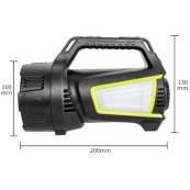 Ліхтар кемпінг переносний T100A-10W+2COB з бічними LED white/red/blue, Акумуляторна лампа для кемпінгу. Зображення №4 Ліхтар кемпінг переносний T100A-10W+2COB з бічними LED white/red/blue, Акумуляторна лампа для кемпінгу. Зображення №4