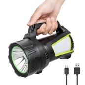 Ліхтар кемпінг переносний T100A-10W+2COB з бічними LED white/red/blue, Акумуляторна лампа для кемпінгу. Зображення №8 Ліхтар кемпінг переносний T100A-10W+2COB з бічними LED white/red/blue, Акумуляторна лампа для кемпінгу. Зображення №8