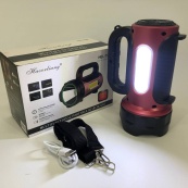 Ліхтар переносний кемпінг T93-LED+COB з функцією PowerBank, повербанк, сонячна батарея. Зображення №6