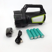 Ліхтар кемпінг переносний T100A-10W+2COB з бічними LED white/red/blue, Акумуляторна лампа для кемпінгу. Зображення №12 Ліхтар кемпінг переносний T100A-10W+2COB з бічними LED white/red/blue, Акумуляторна лампа для кемпінгу. Зображення №12