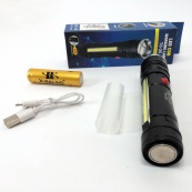 Тактичний ручний ліхтар Police T6-26+T6+COB. Зображення №10