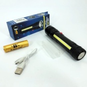 Тактичний ручний ліхтар Police T6-26+T6+COB. Зображення №11