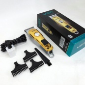 Тример для волосся та бороди VGR V-290 LED Display 3 насадки, машинка для стрижки волосся домашня. Зображення №2