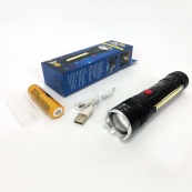 Тактичний ручний ліхтар Police T6-26+T6+COB. Зображення №15